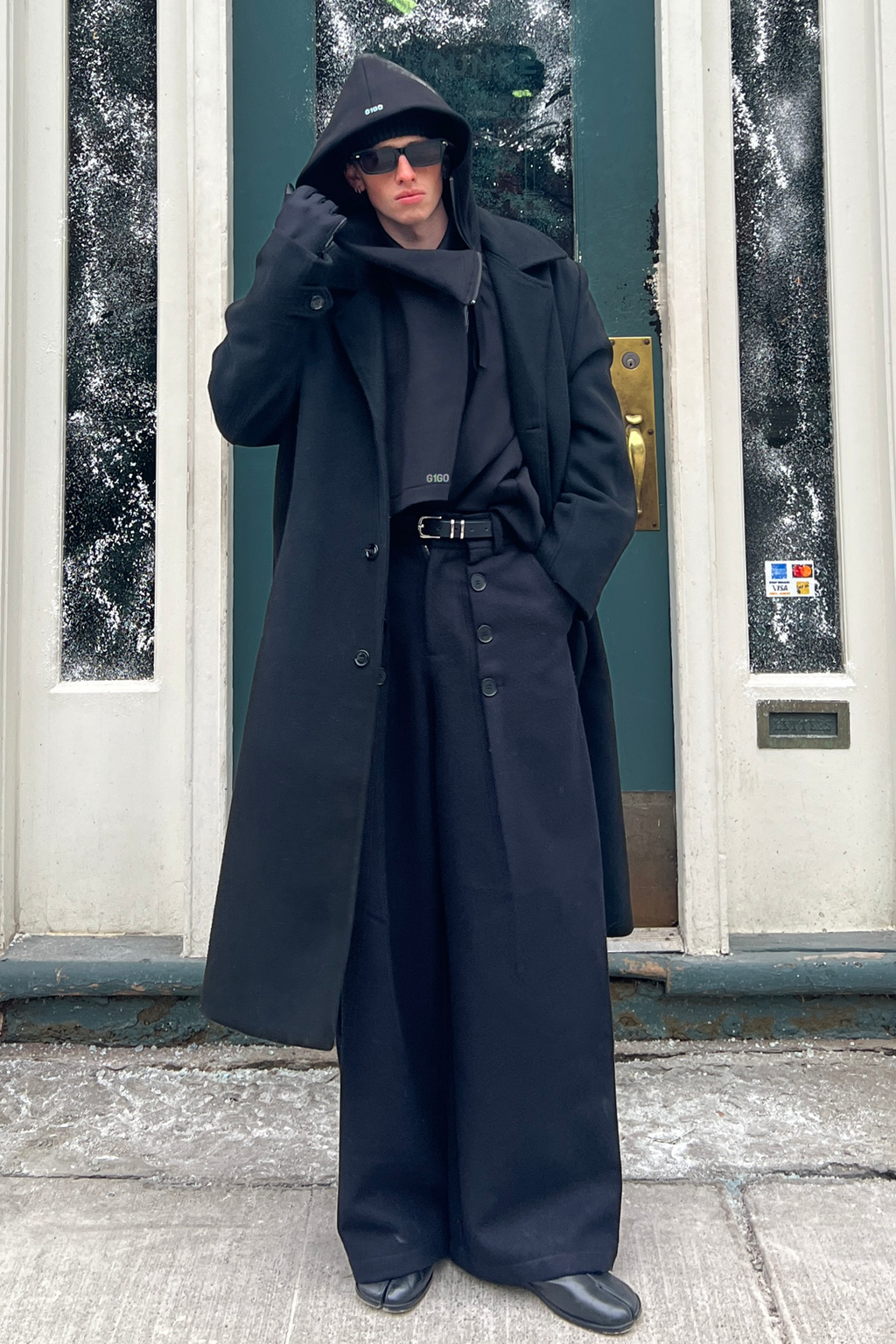 Neo-Trench Hybrid Oversize Hoodie